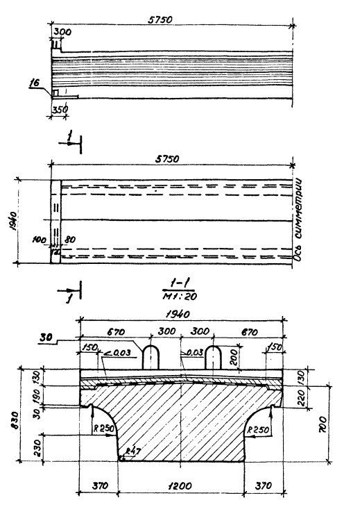 Балка ребристая БПД115-М АIII Серия 3.501.1-146