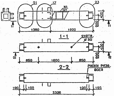 Колонна 5КС 33.33-1 Серия 1.020.1-2с/89